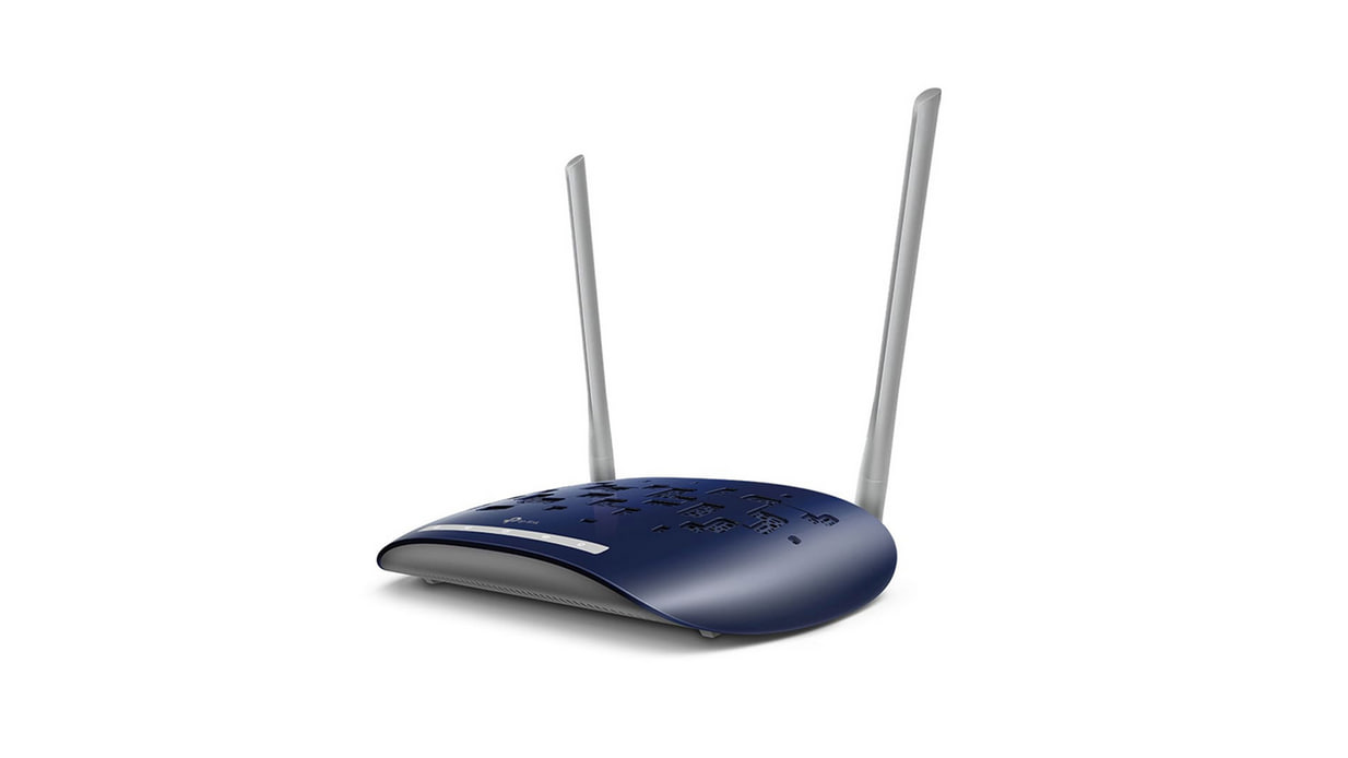 TP-LINK TD-W9960 300Mbps Wireless N VDSL/ADSL Modem Router-سرمه ای - تصویر 2