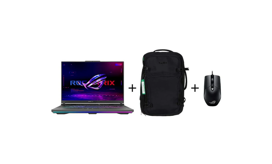 لپ تاپ گیمینگ ایسوس 15.6 اینچی FHD مدل Intel i7 - ROG Strix G614JU-N3206 رم 16GB حافظه 1TB SSD گرافیک RTX4050 - خاکستری (Windows 11 Home)(به همراه موس و کیف اورجینال) - تصویر 2