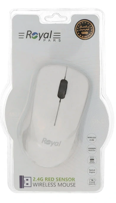 ماوس بی سیم Royal مدل MW-269 - سفید - RYL