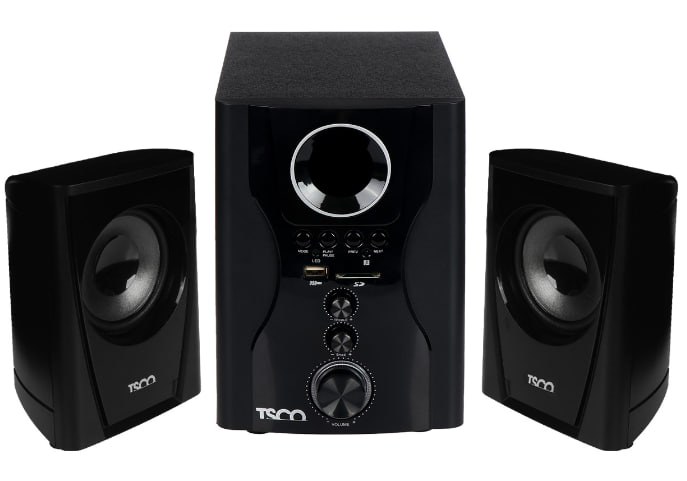 اسپیکر رومیزی سه تکه TSCO مدل TS 2198 - مشکی