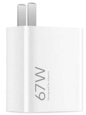 شارژر دیواری فست سرکارتنی تک پورت Xiaomi مدل MDY-15-EQ 67W - سفید - اصلی - بدون پک